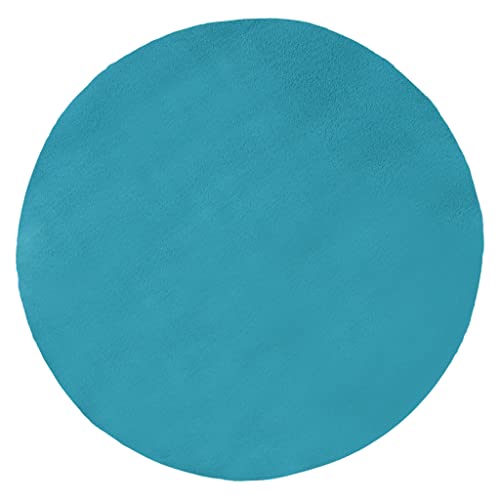 Rug Romantic 080Cmround Turquoise von Indomex