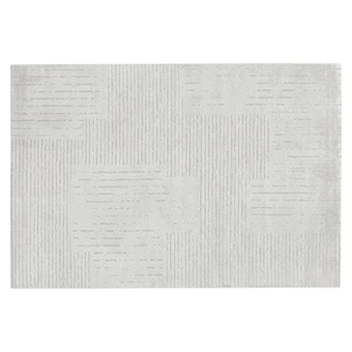 Rug Trentino 41037 133X195Cm Light Grey von Indomex