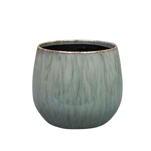 Keramik Blumentopf 15,5 cm Blau Pflanzentopf für Innen, Moderner Übertopf, Blumen Übertopf, Pflanzkübel, Keramik Pflanzgefäß Keramik Blumentopf 15,5 cm Blau Pflanzentopf für Innen, Moderner Übertopf, Blumen Übertopf, Pflanzkübel, Keramik Pflanzgefäß von Indoor-Helden