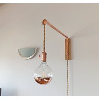 Kupfer Wandleuchte, Wandlampe, Pendellampe, Wandleuchte Kupfer Wandleuchte, Wandlampe, Pendellampe, Wandleuchte von InduStyleDesign