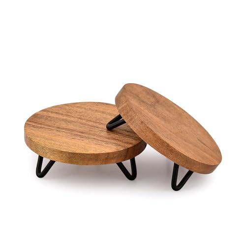Indus Lifespace Riser Display Risers for Party Platter Dessert Stands Apply to Party,Dining Bar,Living room or Garden Set of 2 (10.16cm x 10.16cm x 3.81cm) von Indus Lifespace