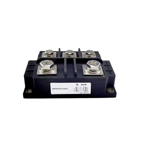 IndusTradCorp 300A 3-Phasen-Diodenbrückengleichrichter MDS300A 800V 1000V 1200V 1400V 1600V 1600V 1800V 2000V 2500V MDS300A-16 Brückengleichrichter(MDS300A-1200V) von IndusTradCorp