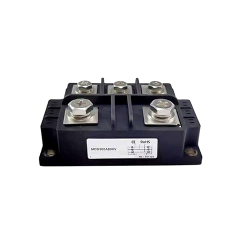 IndusTradCorp 300A 3-Phasen-Diodenbrückengleichrichter MDS300A 800V 1000V 1200V 1400V 1600V 1600V 1800V 2000V 2500V MDS300A-16 Brückengleichrichter(MDS300A-800V) von IndusTradCorp