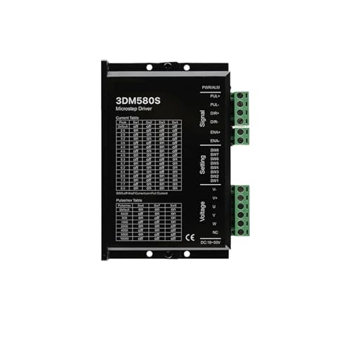 IndusTradCorp 3DM580S Schrittmotor-Controller, 3-Phasen-Schrittmotortreiber 24-50 VDC for Nema 23 Schrittmotor-Controller von IndusTradCorp