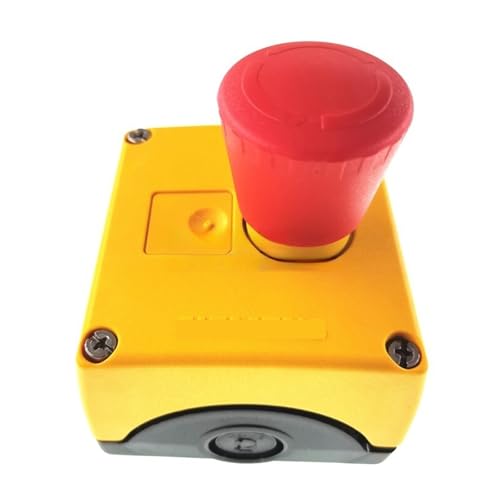 IndusTradCorp 3SB3801-0EG3 2 Öffner Not-Aus-Taster Schalter, Taste Box Not-Aus-Taster Schalter von IndusTradCorp