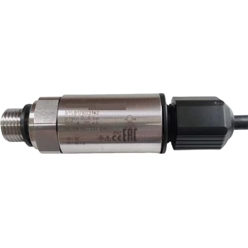 IndusTradCorp 511.917603142 Drucksensor, 0-6Bar 4-20mA Drucktransmitter, Transmitter Drucksensor von IndusTradCorp