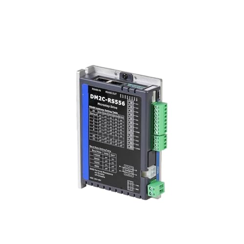 IndusTradCorp DM2C-RS556 Schrittmotor-Controller, Open Loop-Antrieb und Steuerung Integrierter 2,1-5,6A 20-50VDC-Treiber for Nema23/24-Schrittmotor von IndusTradCorp