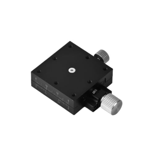 IndusTradCorp LWFX40-L X-Achsen-Verschiebungsplattform, manuelle Verschiebeplattform, Schwalbenschwanznut-Schiebetisch mit manueller Feineinstellung von IndusTradCorp