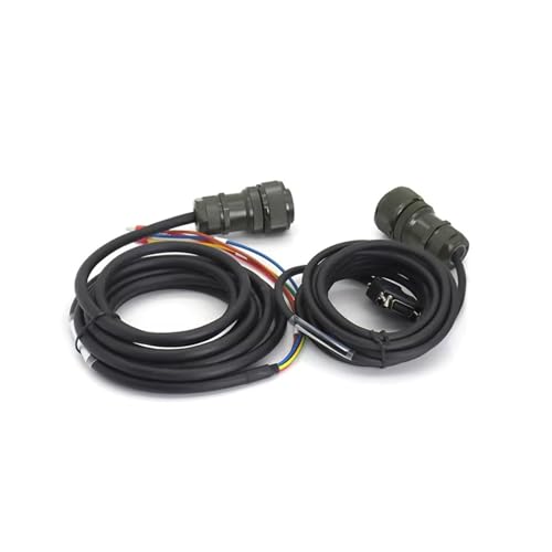IndusTradCorp Servomotor-Encoderkabel ASD-A2EN1003 ASD-A2EN1005 Stromkabel ASD-A2PW1003 ASD-A2PW1005(Encoder Cable,15M) von IndusTradCorp