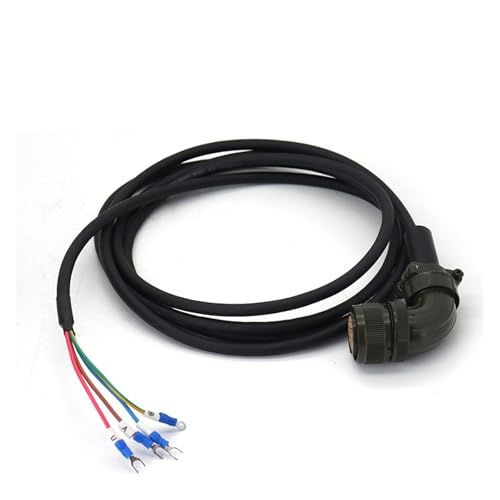IndusTradCorp Servomotor-Encoderkabel ASDBCAEN1003 Stromkabel ASDBCAPW1203(Power Cable,5m) von IndusTradCorp