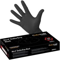 Industrade® Einmalhandschuhe Nitril® StellarGrip Black S schwarz von Industrade®