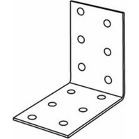 ART 81507 Lochplattenwinkel Stahl 60 x 60 x 40 sendzimirverz. FS von Industrial Quality Supplies