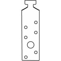 ART 81508 Profilanker Typ 38/17 Stahl 34 x 160 sendzimirverzinkt FS von Industrial Quality Supplies