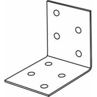 ART 81512 Winkelverbinder Stahl 40 x 40 x 40 sendzimirverz. FS von Industrial Quality Supplies