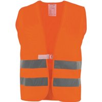 Asatex Warnschutzweste orange EN20471 Kl.2 m.Reflexstreifen a.PES von Asatex