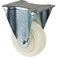 BS Rollen Bockrolle D.125mm Trgf.450kg Ku.Platte L135xB110mm Farbe Rl.weiß BS Rollen Bockrolle D.125mm Trgf.450kg Ku.Platte L135xB110mm Farbe Rl.weiß von Industrial Quality Supplies