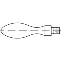 DIN 98 Ballengriff Stahl E 25 M 10 mit Gewindezapfen von Industrial Quality Supplies