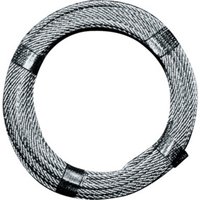 Drahtseil verz.D.5mm L.100m 6x12+1FE Mindestbruchkraft 9,19kN von Industrial Quality Supplies