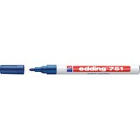 Lackmarker 751 blau Strich-B.1-2mm Rundspitze EDDING von Edding