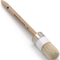 Nölle Maler-Ringpinsel Gr. 10 Borstenl. 87 mm helle Chinaborste roher Holzstiel von Industrial Quality Supplies