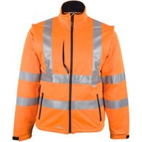 Warnschutz-Softshelljacke Gr.XXL orange PREVENT Warnschutz-Softshelljacke Gr.XXL orange PREVENT von Asatex