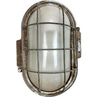 Graue Industrie Wandlampe Aus Gusseisen Von Elektrosvit, 1960Er Jahre von IndustrialAntik