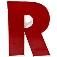 Vintage Rote Fassade Buchstabe R, 1970Er Jahre von IndustrialAntik