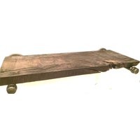 Scheunenholz, Schwebendes Regal, Rustikaler Industrieller Stil, 57, 5 cm von IndustrialDecorStyle