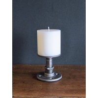 Industrielle Rohr Kerzenhalter - Medium von IndustrialHomeBazaar