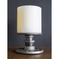 Kleine Industrielle Rohr Kerzenhalter von IndustrialHomeBazaar