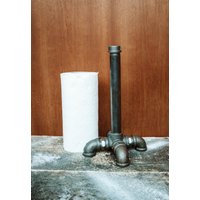 Küchenrollenhalter, Handgefertigt Aus Industriellem Kupferrohr Und Armaturen - Maßgefertigter Toilettenhalter Im Industriedesign Küchenrollenhalter, Handgefertigt Aus Industriellem Kupferrohr Und Armaturen - Maßgefertigter Toilettenhalter Im Industriedesign von IndustrialMaestro