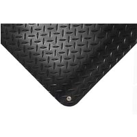 COBA Anti-Ermüdungsmatte Deckplate Anti-Static, BxL 1.200 mm x lfm, schwarz von COBA