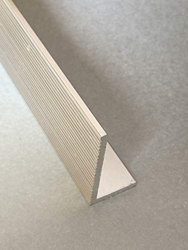 Aluminium Winkel Treppenwinkel Stufenkantenprofil Riffel Liniert Rutsch Schutz viele Größen Länge 200 cm (50mm * 20mm *3,5mm) von IndustryEU