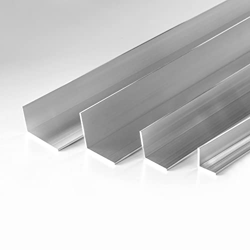 Aluwinkel Winkelprofil Aluprofil Aluminium Winkel L Profil viele Größen Länge 200cm (20x20x2mm) von IndustryEU