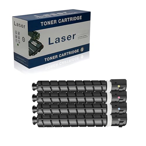 Ineecink Kompatible Tonerkartusche Als Ersatz Für Canon C-EXV48 CEXV48 Zur Verwendung Mit Canon ImageRunner C1324IF C1325IF C1335IF C1335IFC Drucker, 4Er-Pack,4p von Ineecink