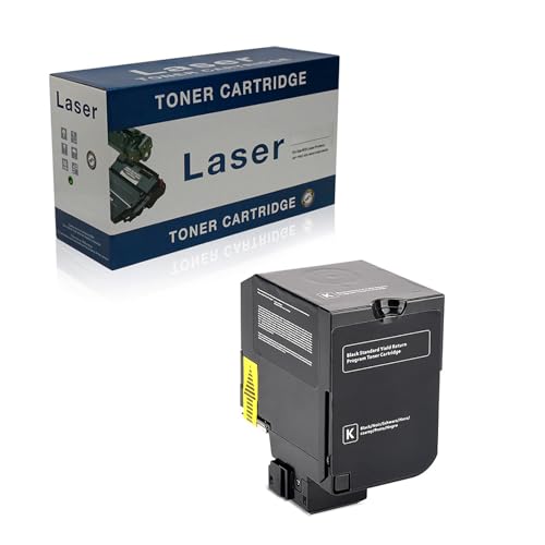 Ineecink Kompatible Tonerkartusche Als Ersatz Für Lexmark C4150 24B6519 24B6516 24B6517 24B6518 Zur Verwendung Mit Lexmark C4150 Drucker,Schwarz von Ineecink