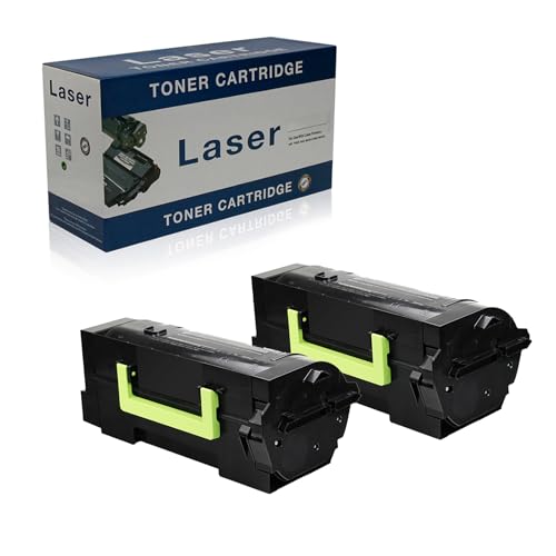 Ineecink Kompatible Tonerkartusche Als Ersatz Für Lexmark MS822 58D1X00 Zur Verwendung Mit Lexmark MS725 MS821 MS822 MS823 MS824 MS825 MX721 MX722 MX822 Drucker,(Schwarz-35000 Seiten),2 pack von Ineecink