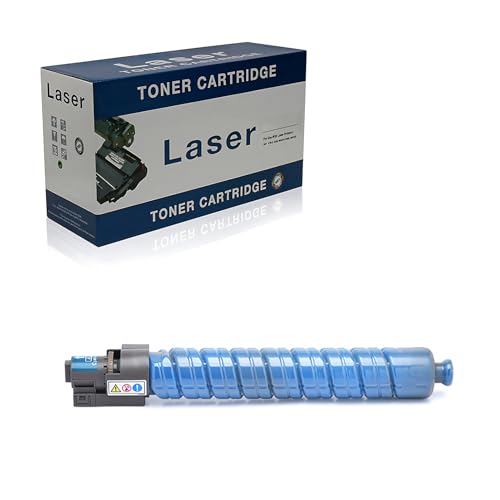 Ineecink Kompatible Tonerkartusche Als Ersatz Für Ricoh IMC400 842382 842383 842384 842385 Zur Verwendung Mit Ricoh IM C300 IM C300F IM C400F IM C400SRF Drucker,Cyan von Ineecink