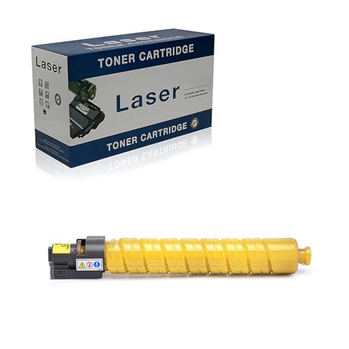 Ineecink Kompatible Tonerkartusche Als Ersatz Für Ricoh IMC400 842382 842383 842384 842385 Zur Verwendung Mit Ricoh IM C300 IM C300F IM C400F IM C400SRF Drucker,Gelb von Ineecink