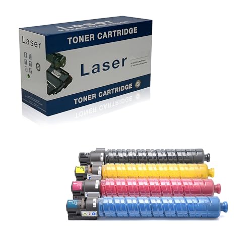 Ineecink Kompatible Tonerkartusche Für Ricoh IMC400 842382 842383 842384 842385 Zur Verwendung Mit Ricoh IM C300 IM C300F IM C400F IM C400SRF Drucker, 4Er-Pack,4p von Ineecink