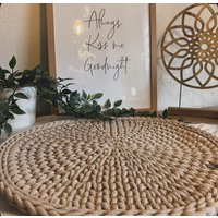 Gehäkelte Tischsets I Platz Set Gehäkelt Tischset Im Boho/Skandi Stil Tischdeko Platzdeckchen Untersetzer Für Den Esstisch Gehäkelte Tischsets I Platz Set Gehäkelt Tischset Im Boho/Skandi Stil Tischdeko Platzdeckchen Untersetzer Für Den Esstisch von InesMack