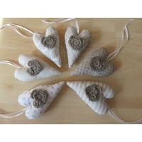 Deko Herzen 6Er Set von InesSaKreATiv