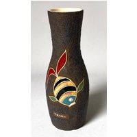 steingutvase Handbemalt Mit Emailfarbe. Die Niederlande. 1950Er - 60Er Jahre steingutvase Handbemalt Mit Emailfarbe. Die Niederlande. 1950Er - 60Er Jahre von InesvintageNL