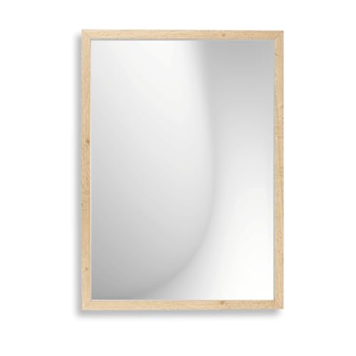Infantasie 'Claudia' Wandspiegel 85x180 cm Spiegel mit Rahmen | Wildeiche | Moderner Ganzkörperspiegel mit Rahmen | Inkl. Wandmontagematerial - Montage vertikal oder horizontal von Infantasie