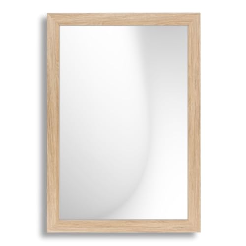 Infantasie 'N°3' Wandspiegel 70x170 cm Spiegel mit Rahmen | Eiche Natur | Moderner Ganzkörperspiegel mit 38 mm breitem Holzrahmen | Inkl. Metall Aufhänger und Wandmontagematerial Infantasie 'N°3' Wandspiegel 70x170 cm Spiegel mit Rahmen | Eiche Natur | Moderner Ganzkörperspiegel mit 38 mm breitem Holzrahmen | Inkl. Metall Aufhänger und Wandmontagematerial von Infantasie