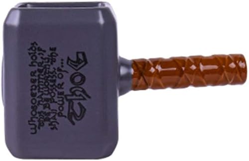 Infinitely Great Home Decor Center Kreativ 1pcs Thor Mjolnir Keramik bunte geformte Tasse Unisexe Geschenk-Tasse von Infinitely Great Home Decor Center
