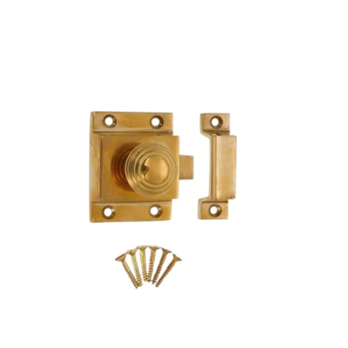 Infinity Decor SB2352PBUL.20 Beehive Cupboard Catch PBUL.20 Schrankschnäpper, poliertes Messing, 50mm x 40mm Infinity Decor SB2352PBUL.20 Beehive Cupboard Catch PBUL.20 Schrankschnäpper, poliertes Messing, 50mm x 40mm von Infinity Decor