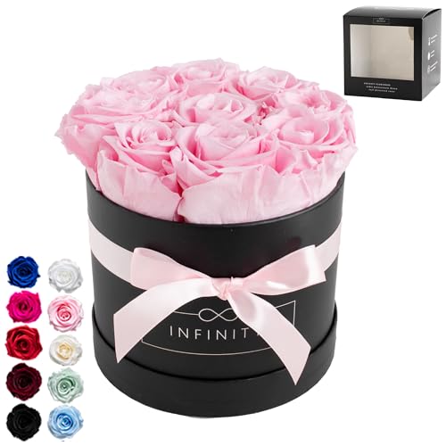 Infinity Flowerbox 2-BB-BP Geschenkartikel, Bridal Pink, Medium von Infinity Flowerbox