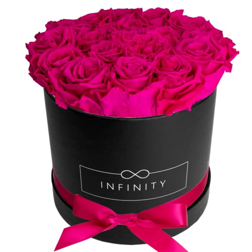Infinity Flowerbox 3-BB-HP Geschenkartikel, Hot Pink, Large von Infinity Flowerbox