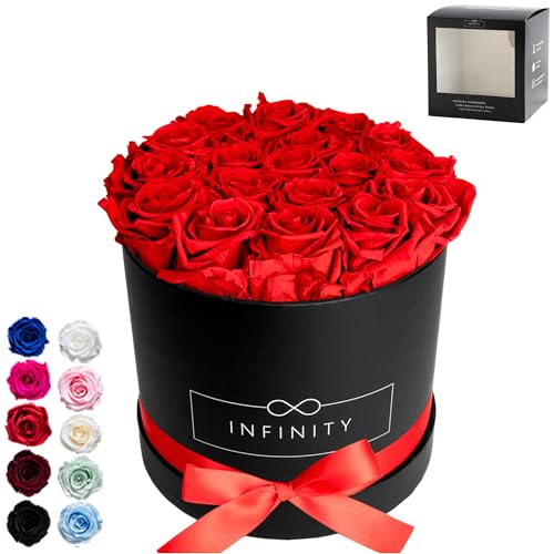 Infinity Flowerbox Large Geschenkartikel, Vibrant Red von Infinity Flowerbox